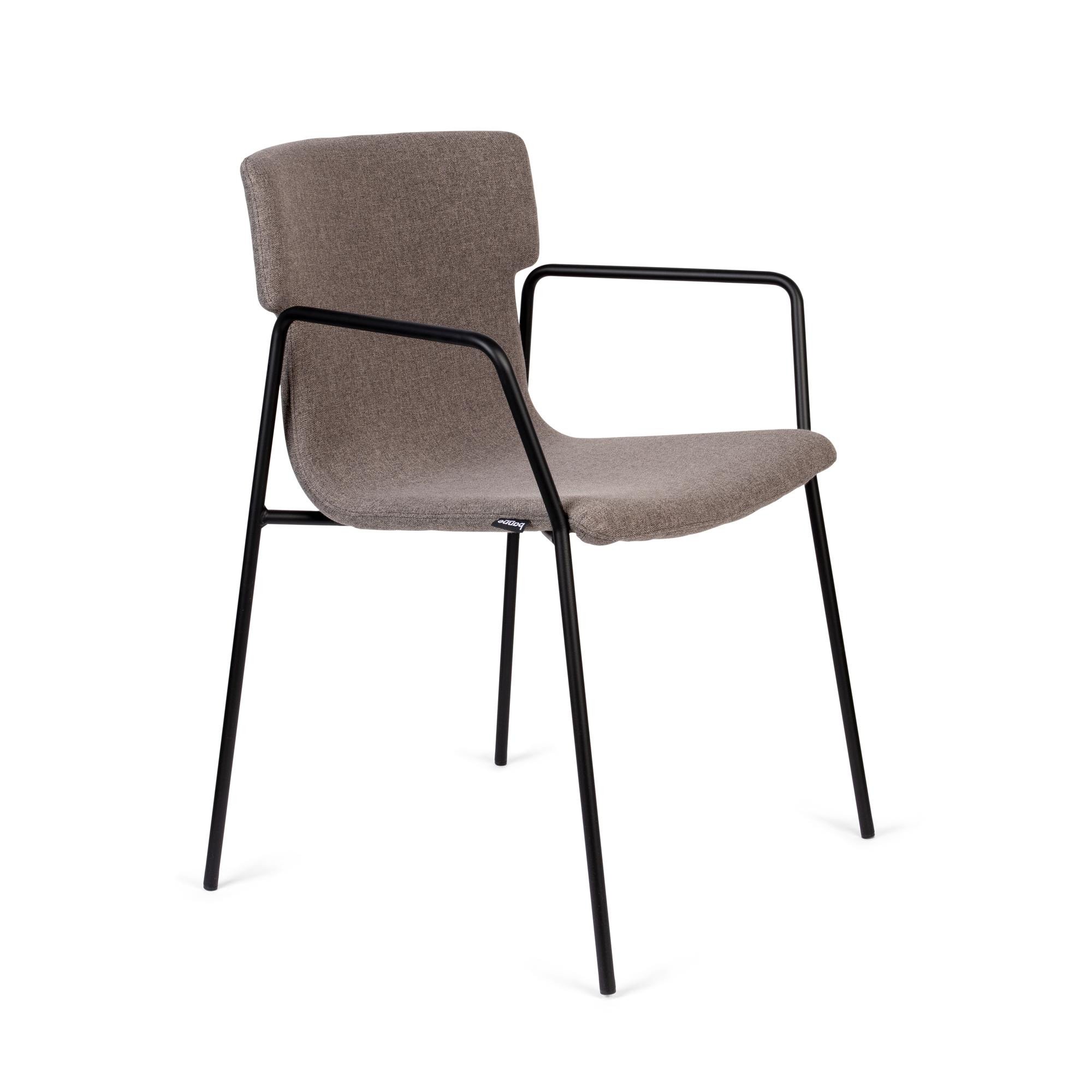 Banne Back-up stoel met armleuning zinc | Flinders