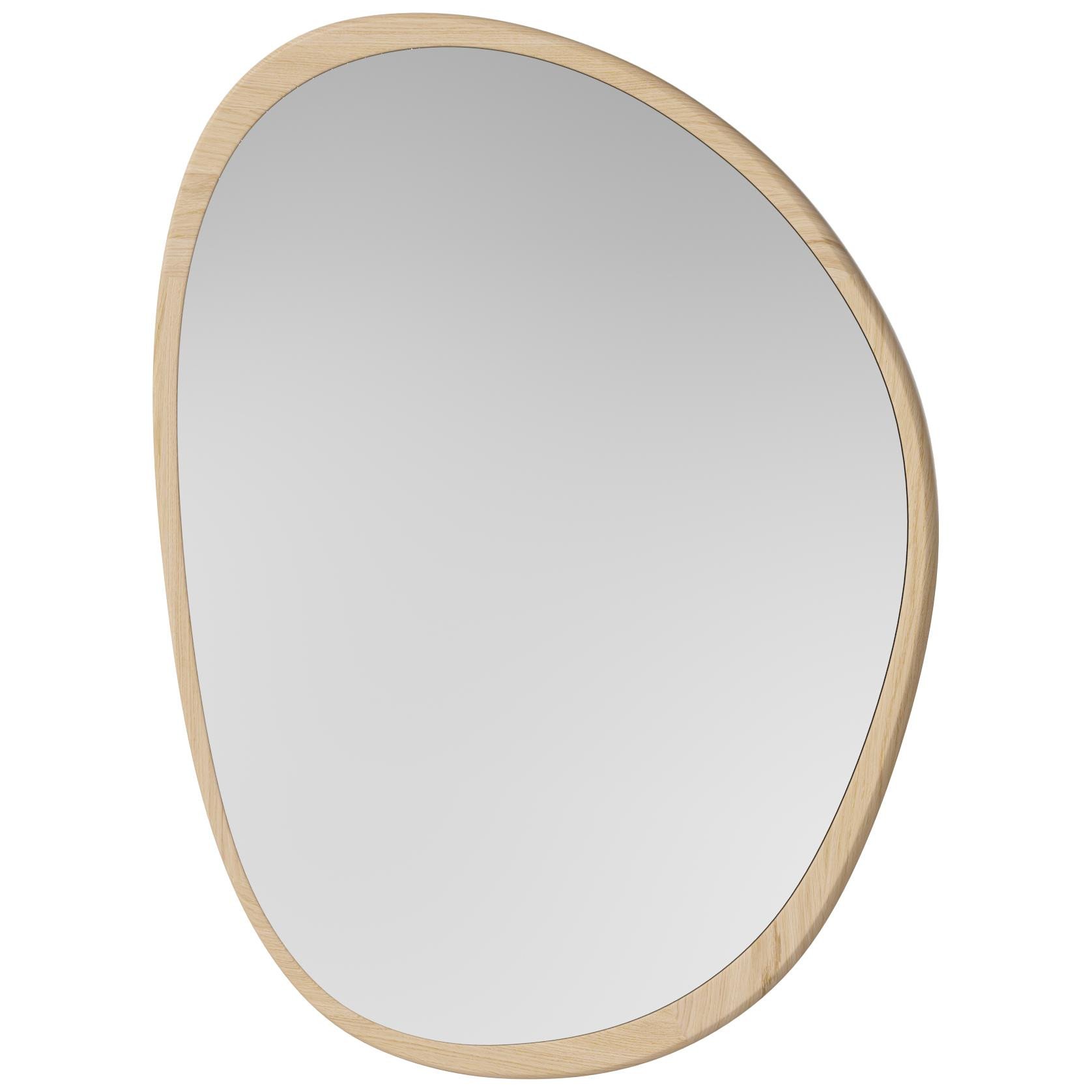 masker Wat leuk Het eens zijn met Bolia Elope spiegel medium wit gepigmenteerd geolied eiken | Flinders