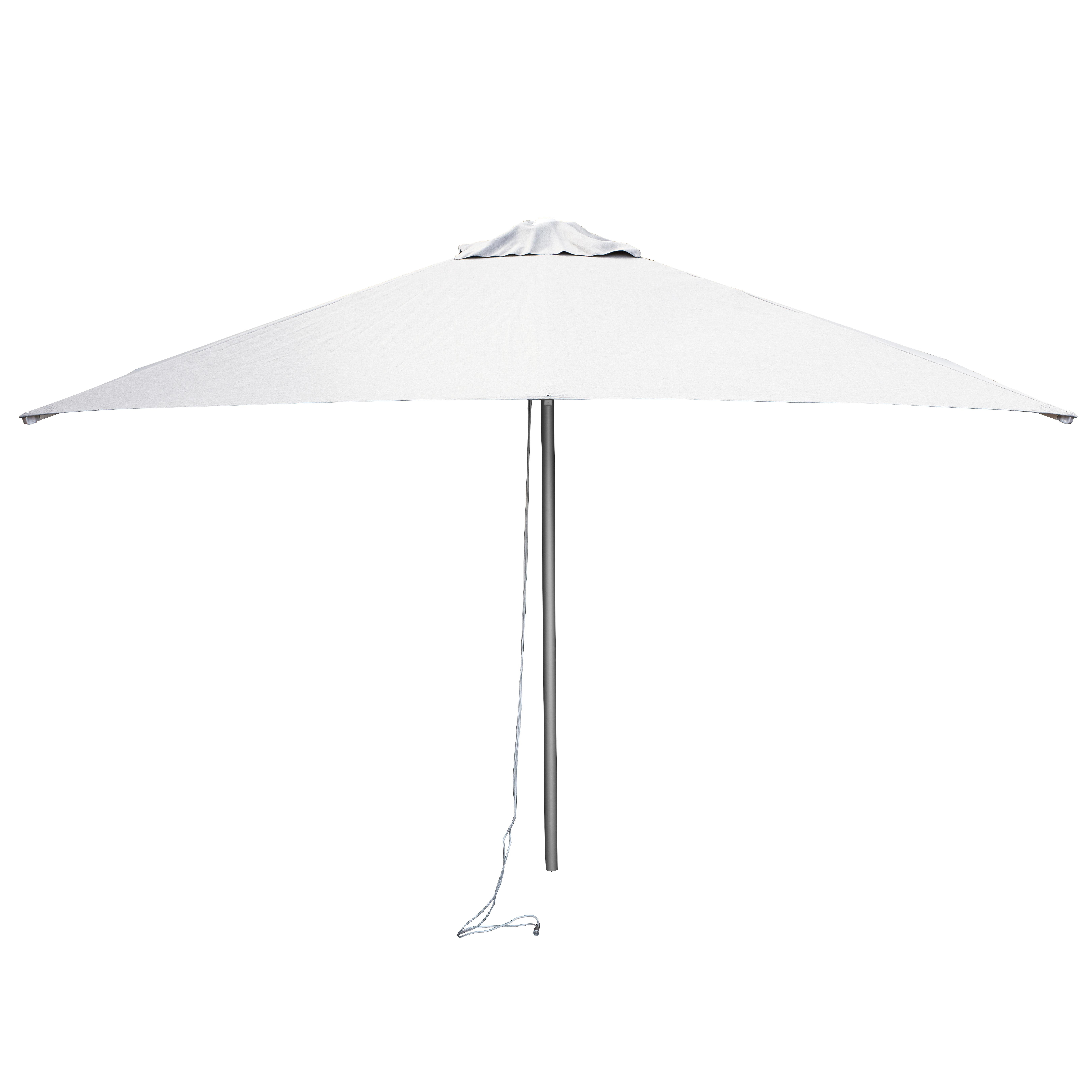 Cane-Line Harbour parasol met katrolsysteem 2x2 dusty white | Flinders
