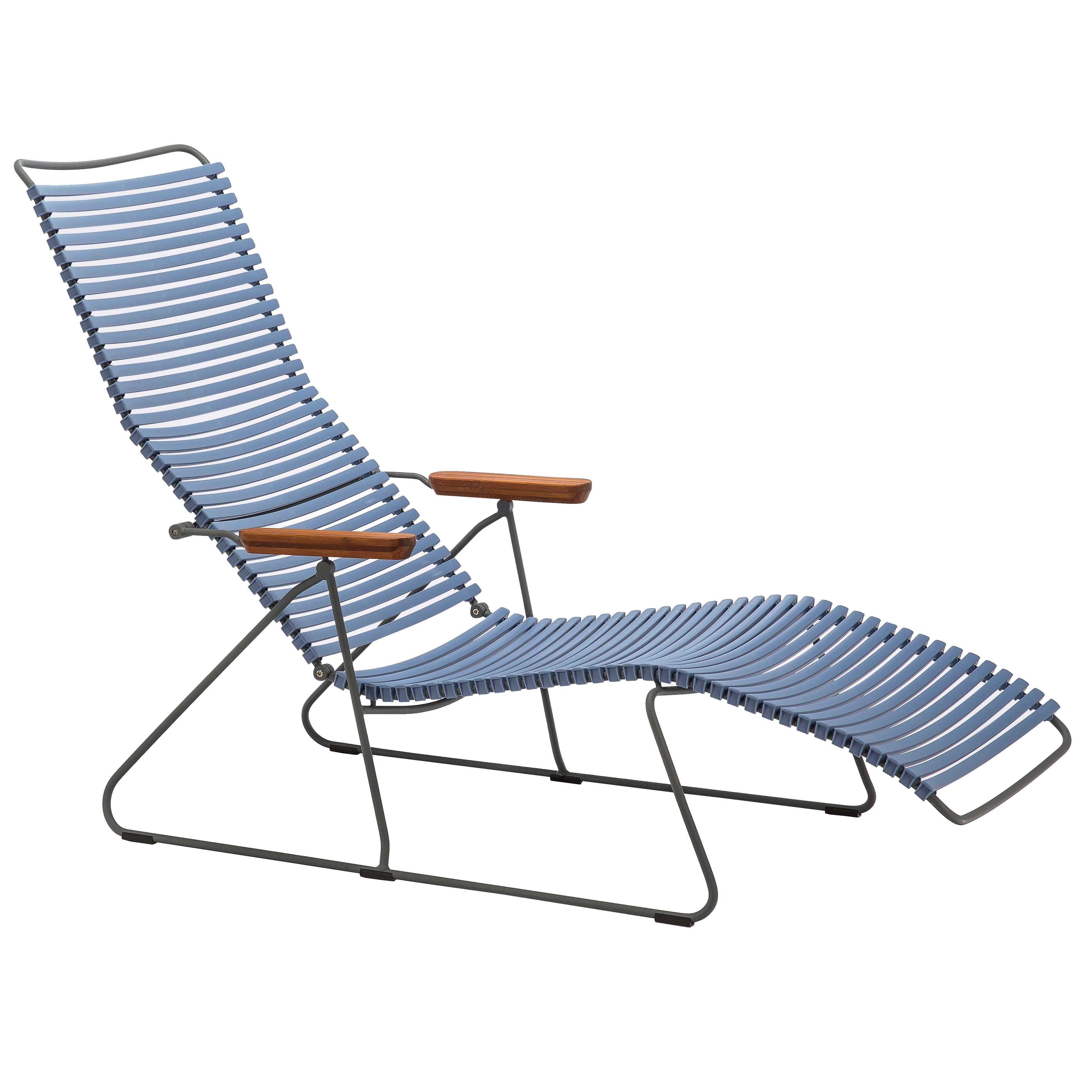 Houe Click Sunlounger ligstoel black | Flinders