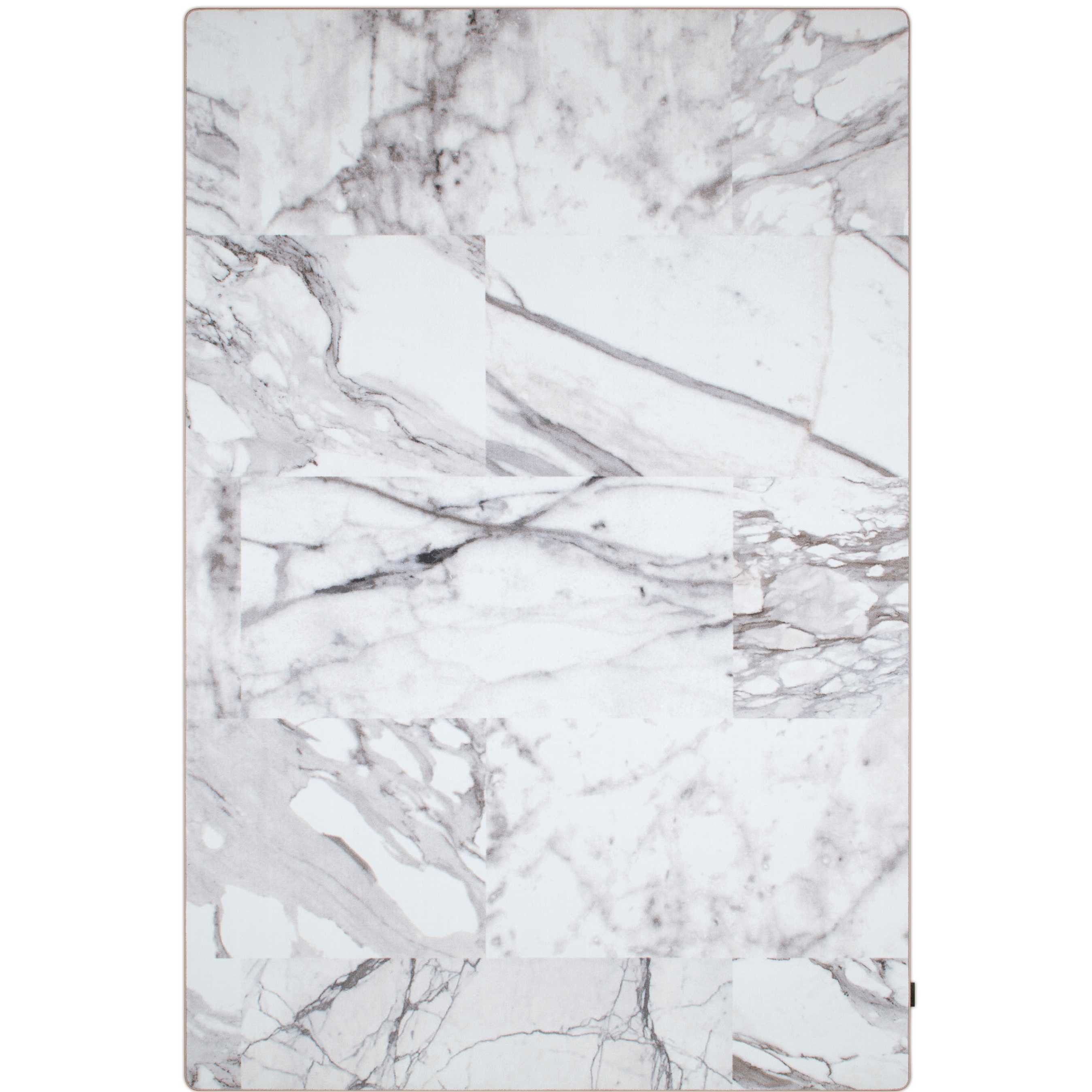 Desso Sense of Marble vloerkleed 170x240 wit marmer | Flinders