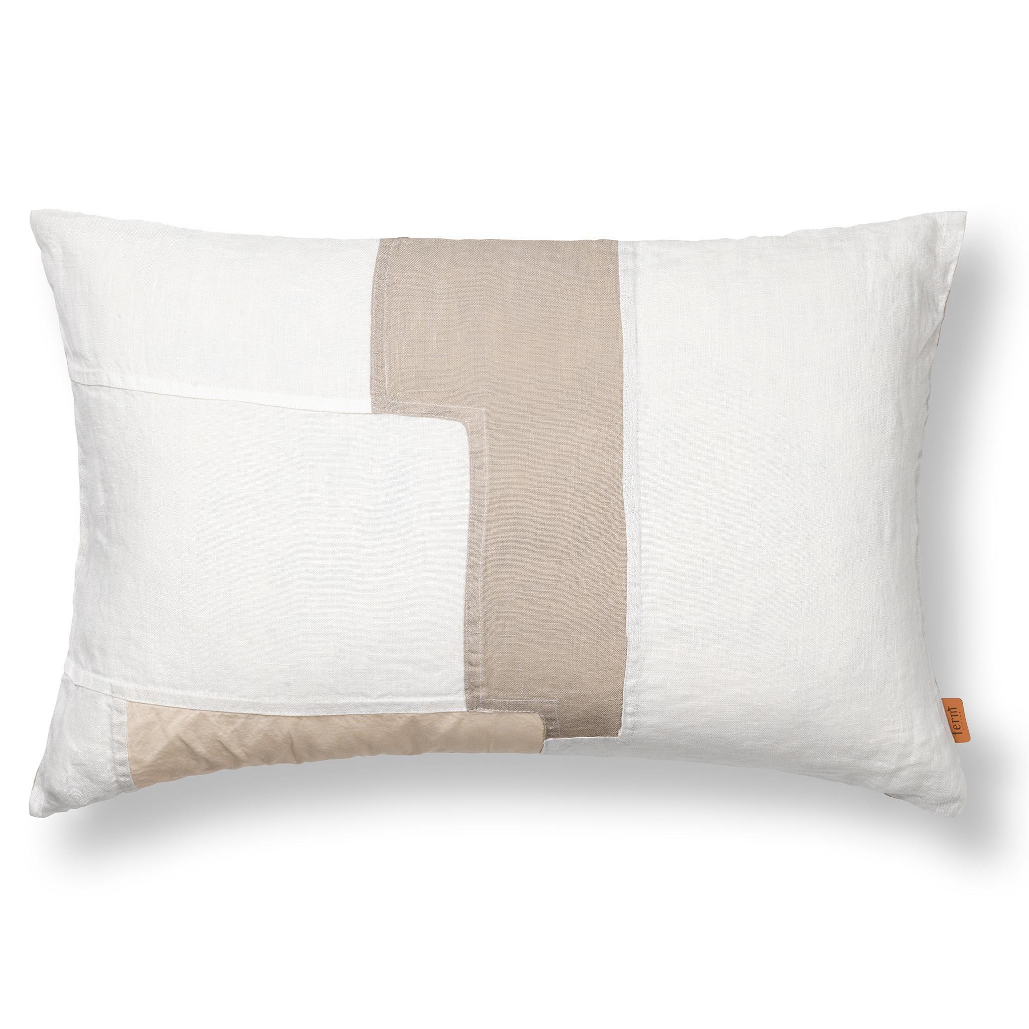 Ferm Living Part kussen 40x60 Off-white | Flinders