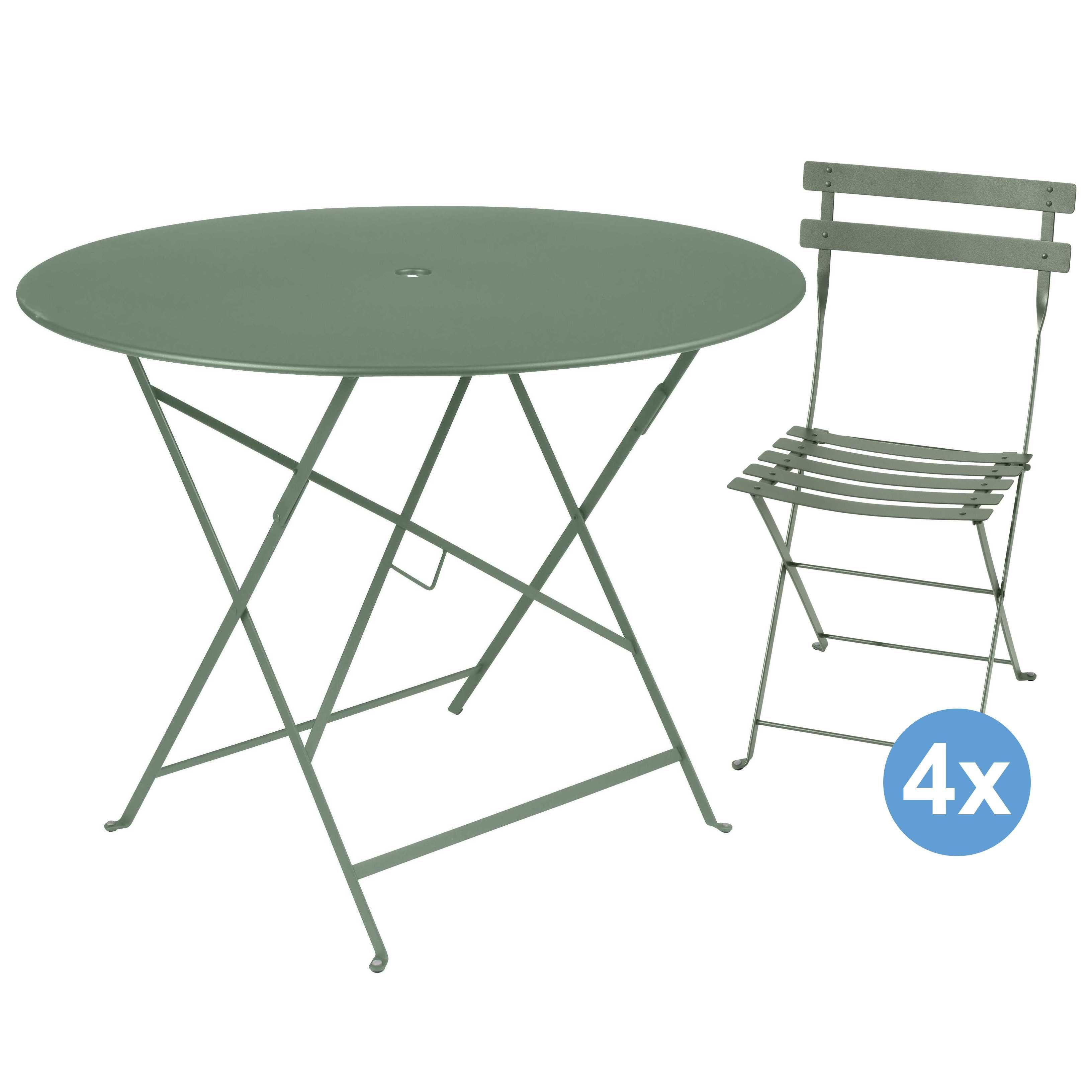 Fermob Bistro tuinset 96 tafel + 4 stoelen | Flinders