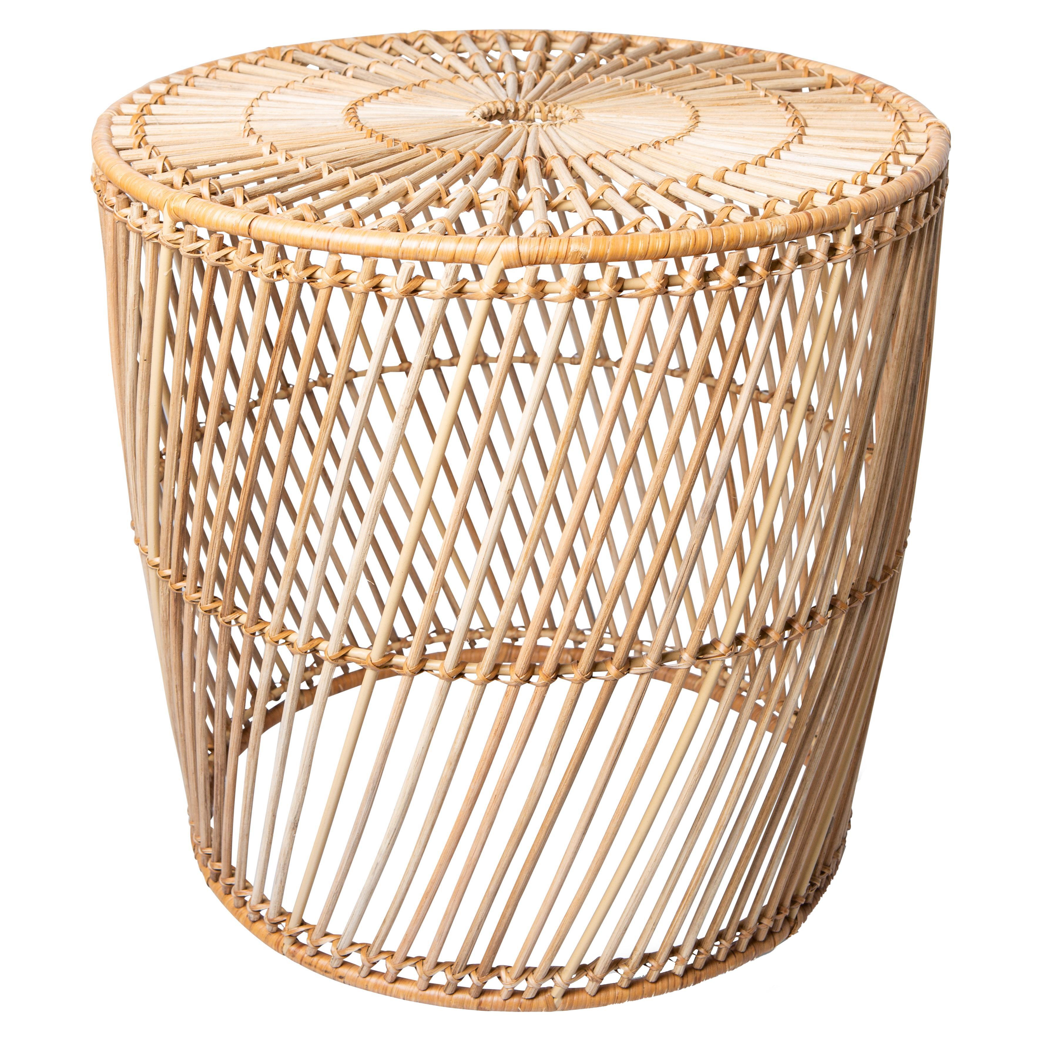 HKliving Wicker bijzettafel | Flinders