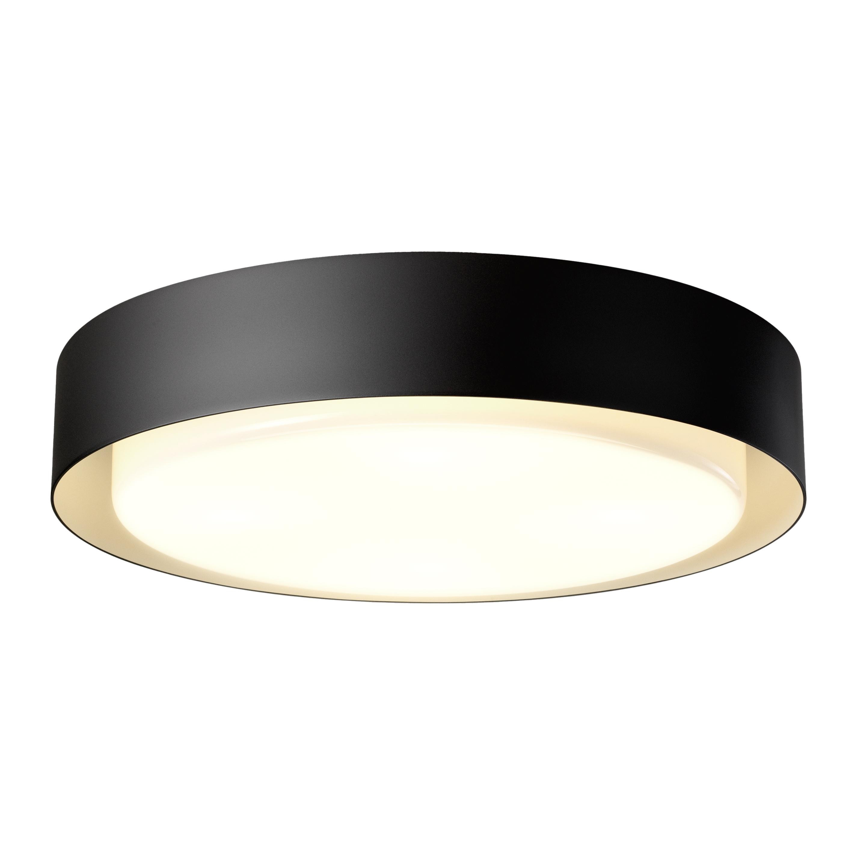 Marset Plaff-On! 50 plafondlamp retrofit IP54 zwart | Flinders