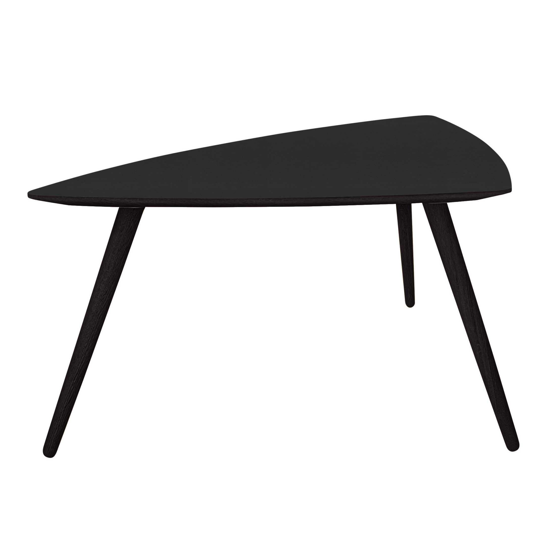 PBJ Designhouse Stick salontafel driehoek small Black Oak | Flinders