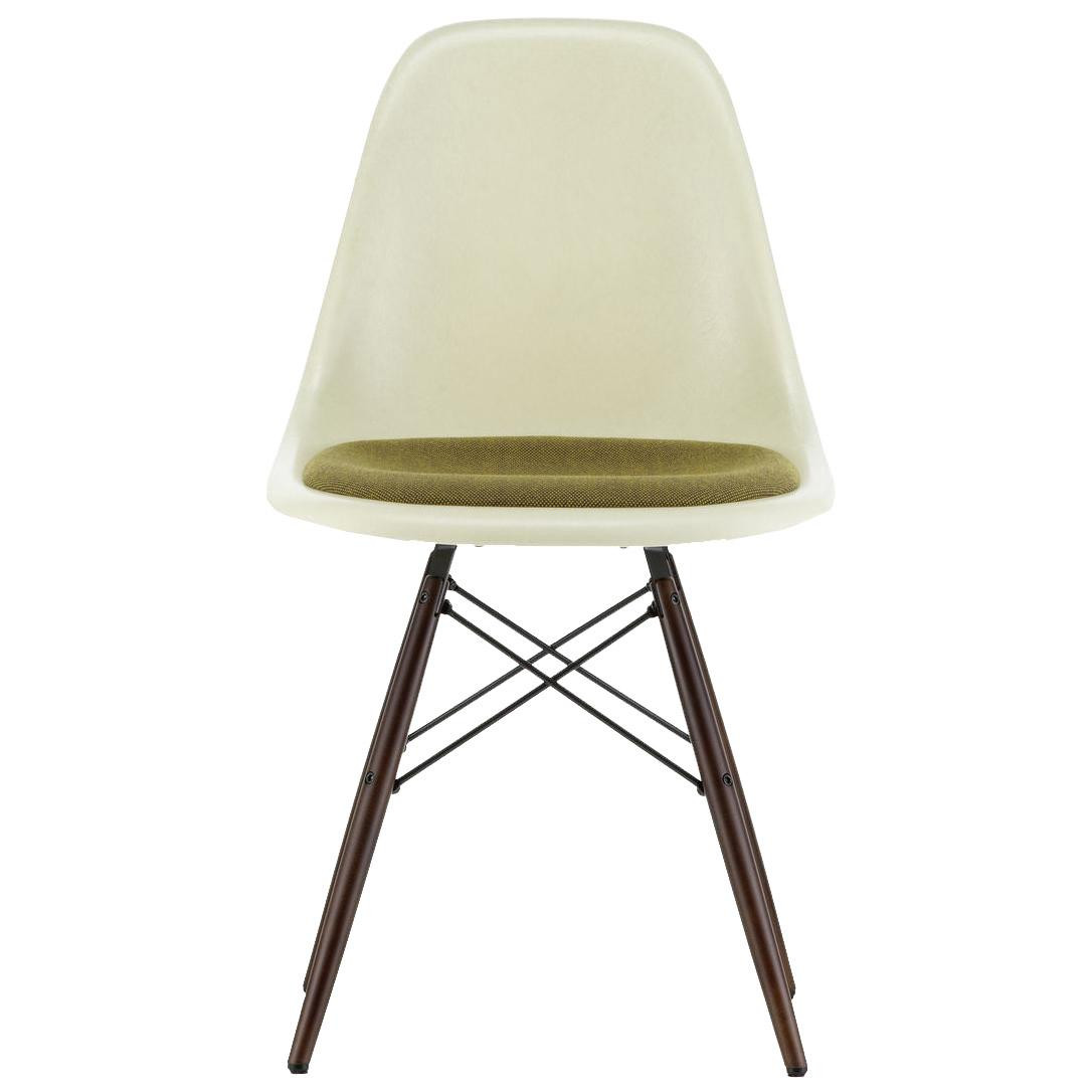 mond Literatuur Duplicaat Vitra Eames DSW stoel fiberglass vast zitkussen mustard, Parchment |  Flinders