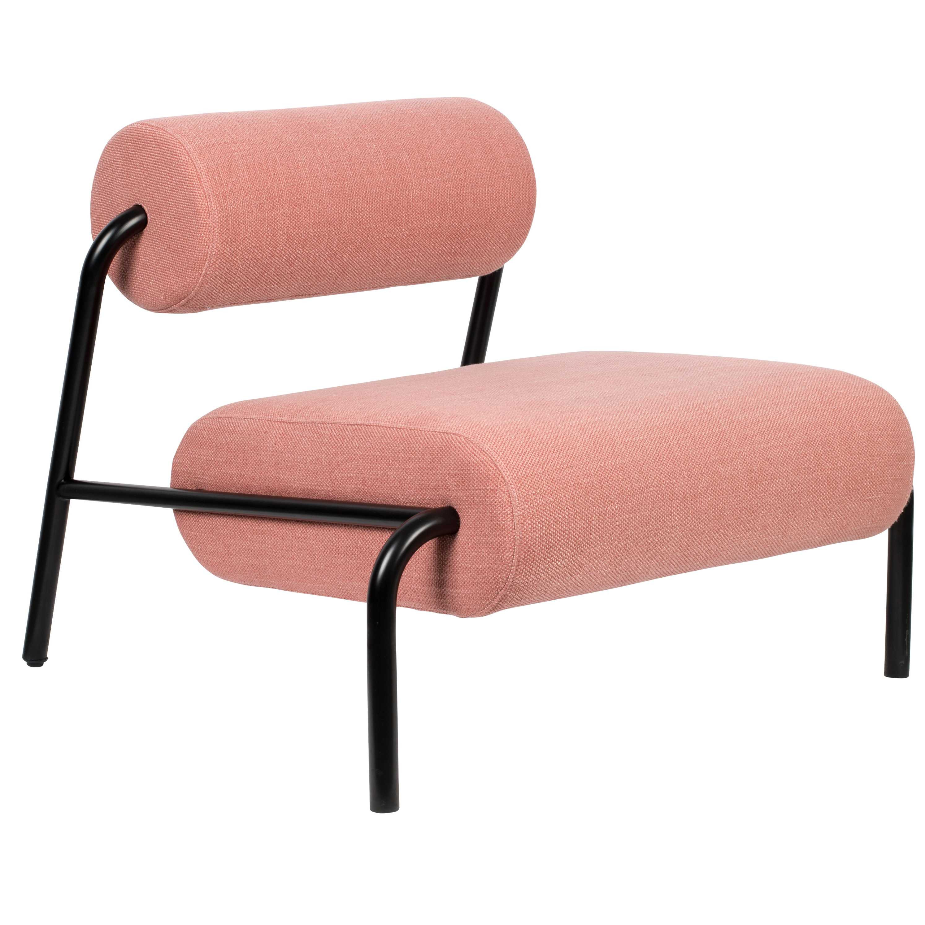 Zuiver Lekima lounge fauteuil roze | Flinders