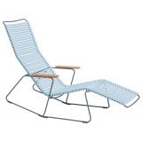 27971 Click Sunrocker ligstoel dusty blue