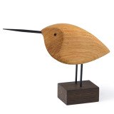 28530 Beak Bird Awake Snipe decoratie eiken