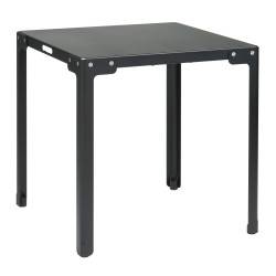 Oppervlakkig vergeven moordenaar Functionals T-Table tuintafel zwart 70x70 | Flinders