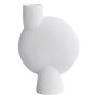 Sphere Bubl Medio vaas bone white