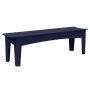 Alfresco eetbank 147 Navy Blue