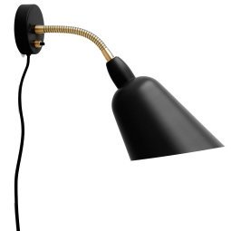 Bellevue wandlamp zwart