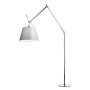 Tolomeo Mega Terra booglamp retrofit dimmer alu grijs satijn 36