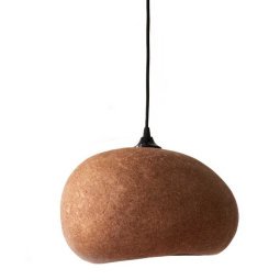Pebble medium hanglamp Terracotta