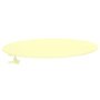 Bellevie Armrest Shelf bijzettafel Frosted Lemon