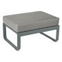 Bellevie hocker kussen grey taupe Storm Grey