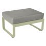 Bellevie hocker kussen grey taupe Willow Green