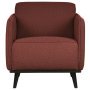 Statement Fauteuil met arm Boucle chestnut