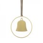 Kitai kerst ornament set van 4 gold bells