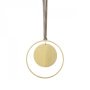 Kitai kerst ornament set van 4 gold circles