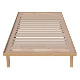 Elton bed 90x200 geolied eiken