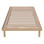 Elton bed 90x200 geolied eiken