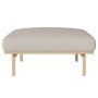 Elton hocker beige