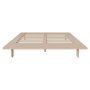 Haven bed 166x230 wit gepigmenteerd geolied eiken