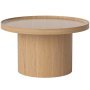 Plateau salontafel large naturel