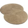 Zen Rounded vloerkleed 175x240 donkerbeige