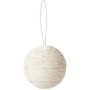 Carol kerstballen Off White