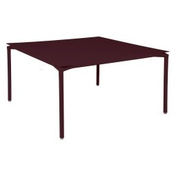 Calvi tuintafel 140x140 Black Cherry