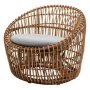 Nest Outdoor fauteuil rond naturel