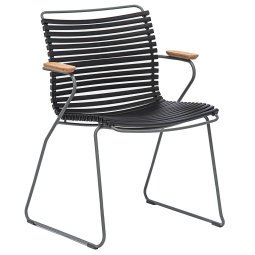 Click Armchair tuinstoel black