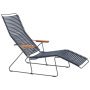 Click Sunlounger ligstoel darkblue