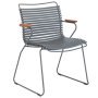 Click Armchair tuinstoel dark grey