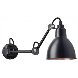Lampe Gras N204 Single wandlamp zwart-koper