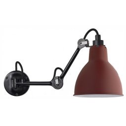 Lampe Gras N204 Single wandlamp rood