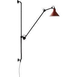 Lampe Gras N214 wandlamp rood