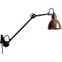 Lampe Gras N222 wandlamp ruw koper