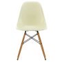 Eames DSW Fiberglass stoel geelachtig esdoorn, parchment