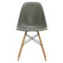 Eames DSW Fiberglass stoel essen honing, raw umber