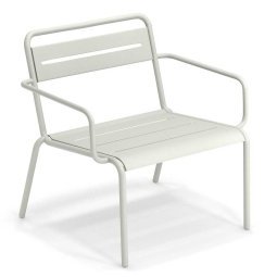 Star fauteuil matt white