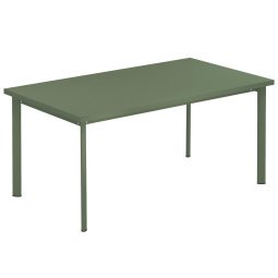 Star tuintafel rechthoek 160x90 military groen