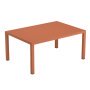 Round salontafel 70x100 maple red