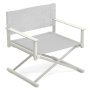 Terra fauteuil opklapbaar matt white/white/white