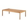 Jack outdoor salontafel 120x65 teak naturel