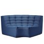 N701 bank rond hoekelement blue